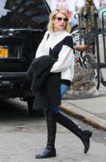 EMMA ROBERTS Out and About in New York 1202