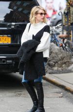 EMMA ROBERTS Out and About in New York 1202