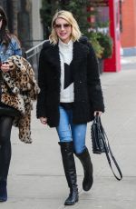 EMMA ROBERTS Out and About in New York 1202