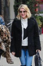 EMMA ROBERTS Out and About in New York 1202