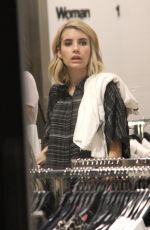 EMMA ROBERTS Shopping at The Grove in Los Angeles