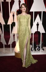 EMMA STONE at 87th Annual Academy Awards at the Dolby Theatre in Hollywood