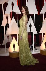 EMMA STONE at 87th Annual Academy Awards at the Dolby Theatre in Hollywood
