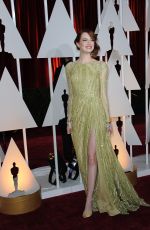 EMMA STONE at 87th Annual Academy Awards at the Dolby Theatre in Hollywood