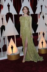 EMMA STONE at 87th Annual Academy Awards at the Dolby Theatre in Hollywood