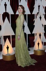 EMMA STONE at 87th Annual Academy Awards at the Dolby Theatre in Hollywood