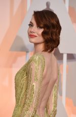 EMMA STONE at 87th Annual Academy Awards at the Dolby Theatre in Hollywood