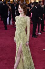 EMMA STONE at 87th Annual Academy Awards at the Dolby Theatre in Hollywood