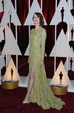 EMMA STONE at 87th Annual Academy Awards at the Dolby Theatre in Hollywood