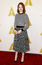EMMA STONE at Academy Awards 2015 Nominee Luncheon in Beverly Hills