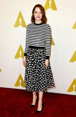 EMMA STONE at Academy Awards 2015 Nominee Luncheon in Beverly Hills