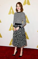 EMMA STONE at Academy Awards 2015 Nominee Luncheon in Beverly Hills