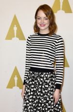 EMMA STONE at Academy Awards 2015 Nominee Luncheon in Beverly Hills