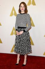 EMMA STONE at Academy Awards 2015 Nominee Luncheon in Beverly Hills