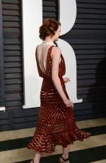 EMMA STONE at Vanity Fair Oscar Party in Hollywood