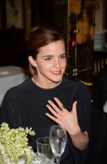 EMMA WATSON at Charles Finch and Chanel Pre-bafta Party in London