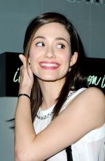 EMMY ROSSUM at An Exhibition at the De Re Gallery in Los Angeles