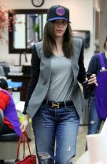EMMY ROSSUM Leaves a Nail Salon in Beverly Hills