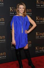 ERIN RICHARDS at Kingsman: The Secret Service Premiere in New York