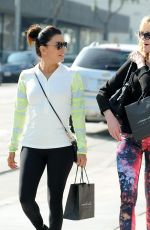 EVA LONGORIA and MELANIE GRIFFITH Out Shopping in Beverly Hills