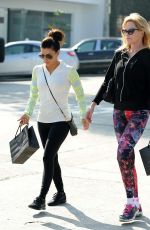 EVA LONGORIA and MELANIE GRIFFITH Out Shopping in Beverly Hills