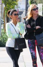 EVA LONGORIA and MELANIE GRIFFITH Out Shopping in Beverly Hills