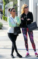 EVA LONGORIA and MELANIE GRIFFITH Out Shopping in Beverly Hills