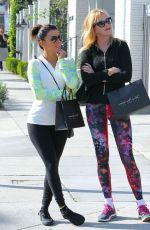 EVA LONGORIA and MELANIE GRIFFITH Out Shopping in Beverly Hills