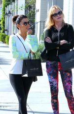EVA LONGORIA and MELANIE GRIFFITH Out Shopping in Beverly Hills