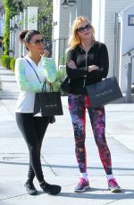 EVA LONGORIA and MELANIE GRIFFITH Out Shopping in Beverly Hills