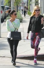 EVA LONGORIA and MELANIE GRIFFITH Out Shopping in Beverly Hills