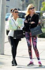 EVA LONGORIA and MELANIE GRIFFITH Out Shopping in Beverly Hills