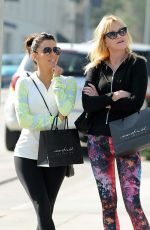 EVA LONGORIA and MELANIE GRIFFITH Out Shopping in Beverly Hills