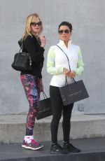 EVA LONGORIA and MELANIE GRIFFITH Out Shopping in Beverly Hills