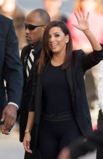 EVA LONGORIA Arrives at Jimmy Kimmel Live! on Hollywood
