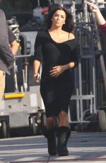 EVA LONGORIA Filming a Commercial in Malibu