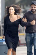 EVA LONGORIA Filming a Commercial in Malibu