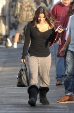 EVA LONGORIA Filming a Commercial in Malibu