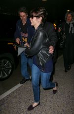 FELICITY JONES Arrives at LAX Airport in Los Angeles 2002