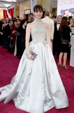 FELICITY JONES at 87th Annual Academy Awards at the Dolby Theatre in Hollywood