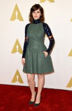 FELICITY JONES at Academy Awards 2015 Nominee Luncheon in Beverly Hills