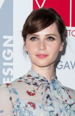 FELICITY JONES at Art Directors Guild Excellence in Production Design Awards in Beverly Hills