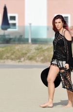 GABRIELLA ELLIS in Bikini at a Beach in Santa Monica