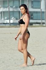 GABRIELLA ELLIS in Bikini at a Beach in Santa Monica