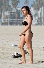GABRIELLA ELLIS in Bikini at a Beach in Santa Monica