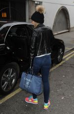 GEMMA MERNA Leaves a Hotel in London 2901