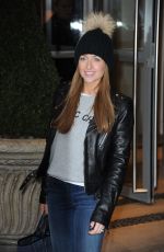 GEMMA MERNA Leaves a Hotel in London 2901