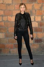 GIGI HADID at Diesel Black Gold Fashion Show in New York