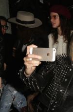 GIGI HADID at Diesel Black Gold Fashion Show in New York