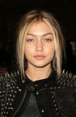 GIGI HADID at Diesel Black Gold Fashion Show in New York